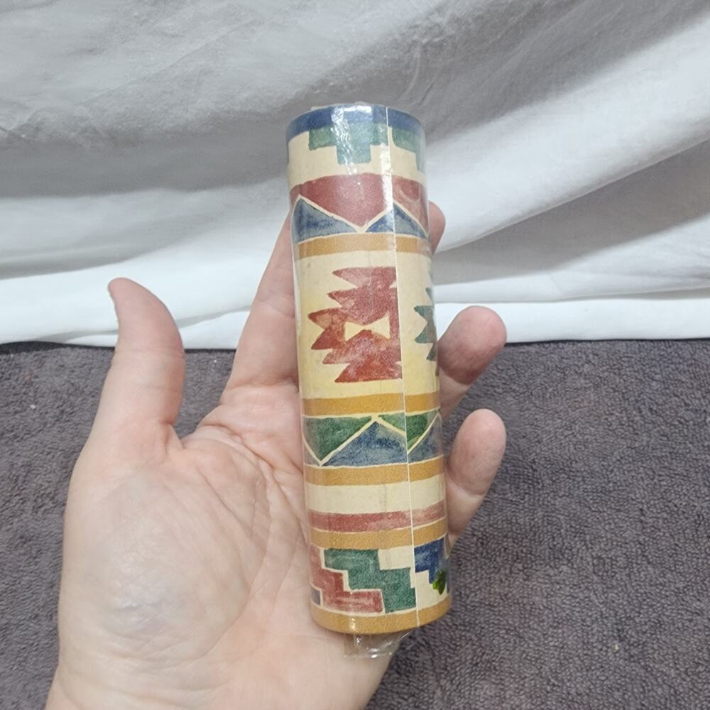 Vintage Southwestern Tribal style wall paper border Z